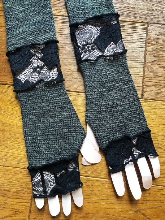 Dark fairycore arm sleeves