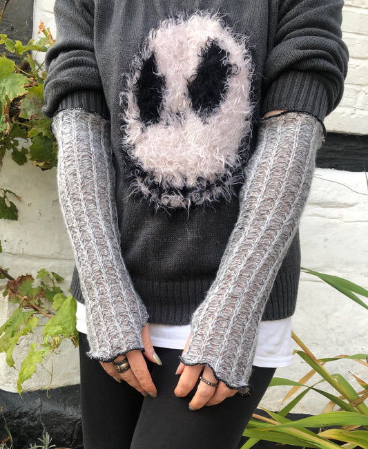 Fairycore knit arm warmers